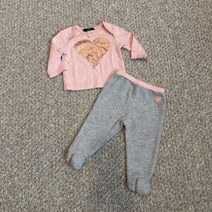 Guess Girls Outfit Set‎ Size 3-6 Months